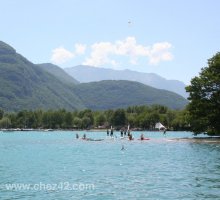 Stand up paddle, Lake Annecy