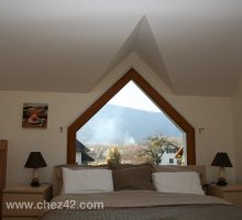 Chez42, main bedroom, view west