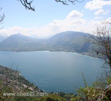 View of Lake Annecy from Mont Veyrier